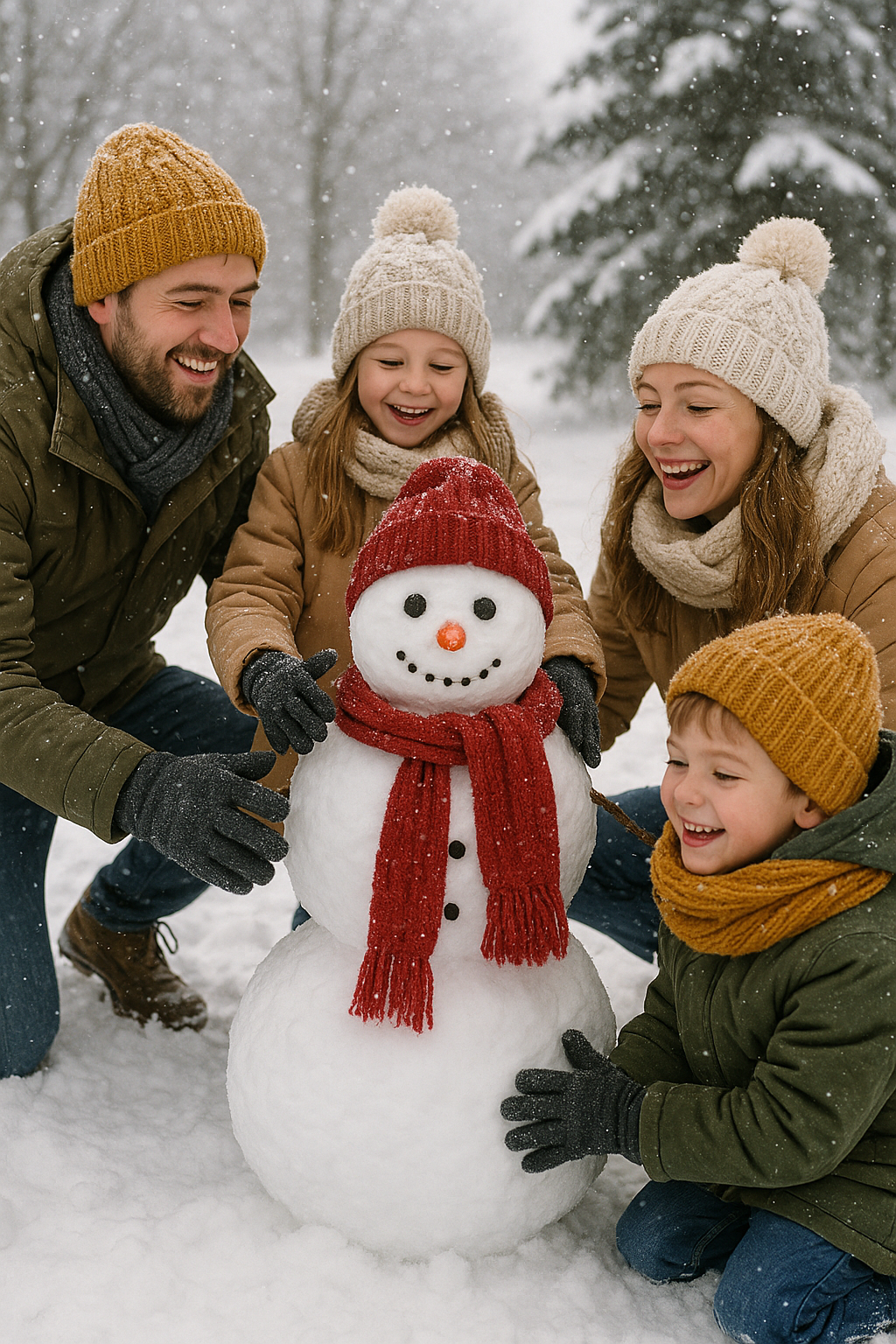family building snowman-1